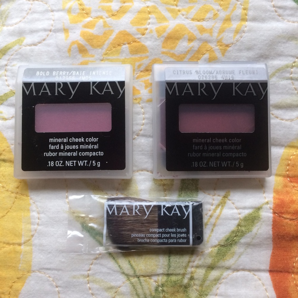 Mary Kay Blush and Compact Brush